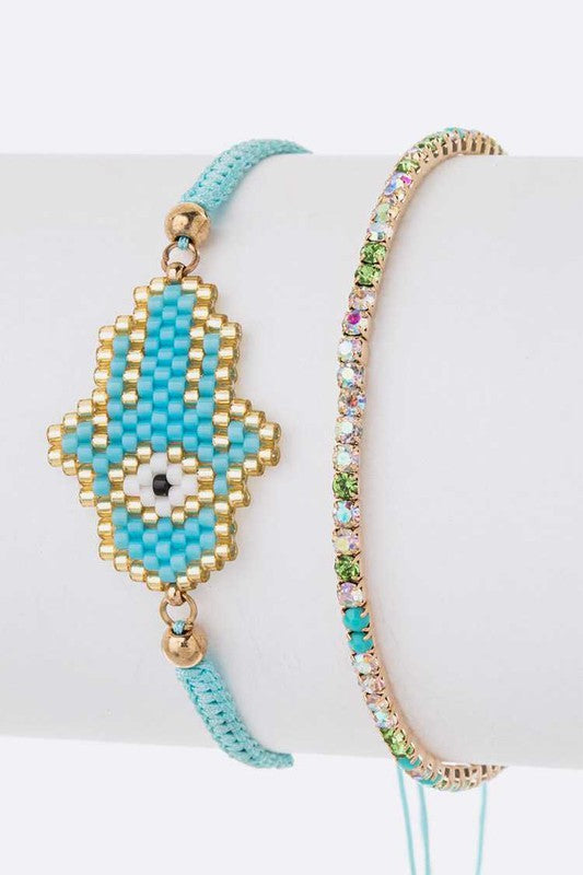 Hamsa String Bracelets