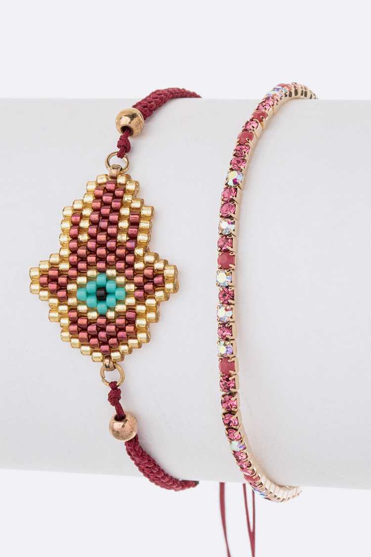 Hamsa String Bracelets