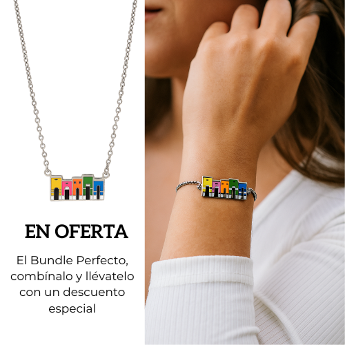 Las Casitas - Silver Bracelet