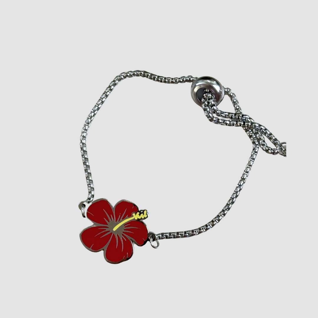 Flor Maga- Pulsera Silver