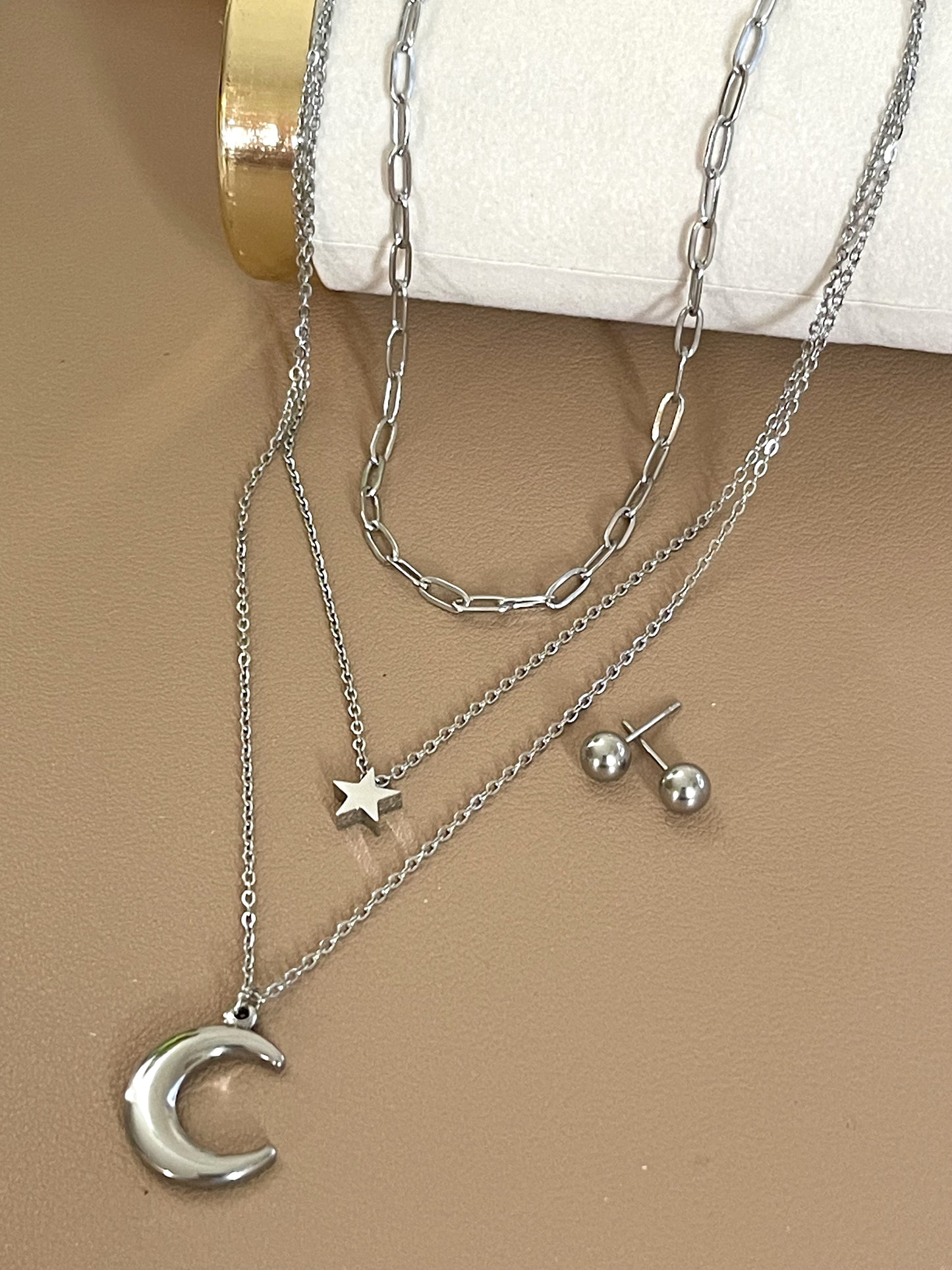 Multilayer Moon and Star Set
