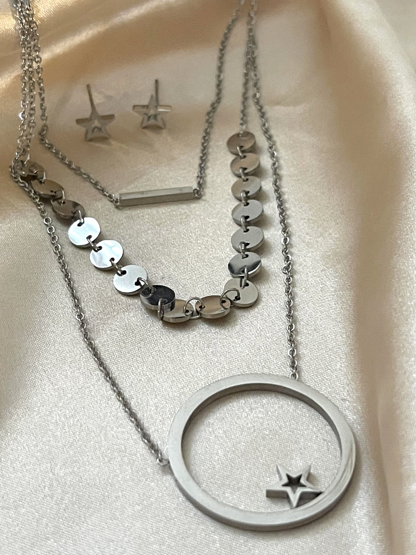 Circle Pendant Set