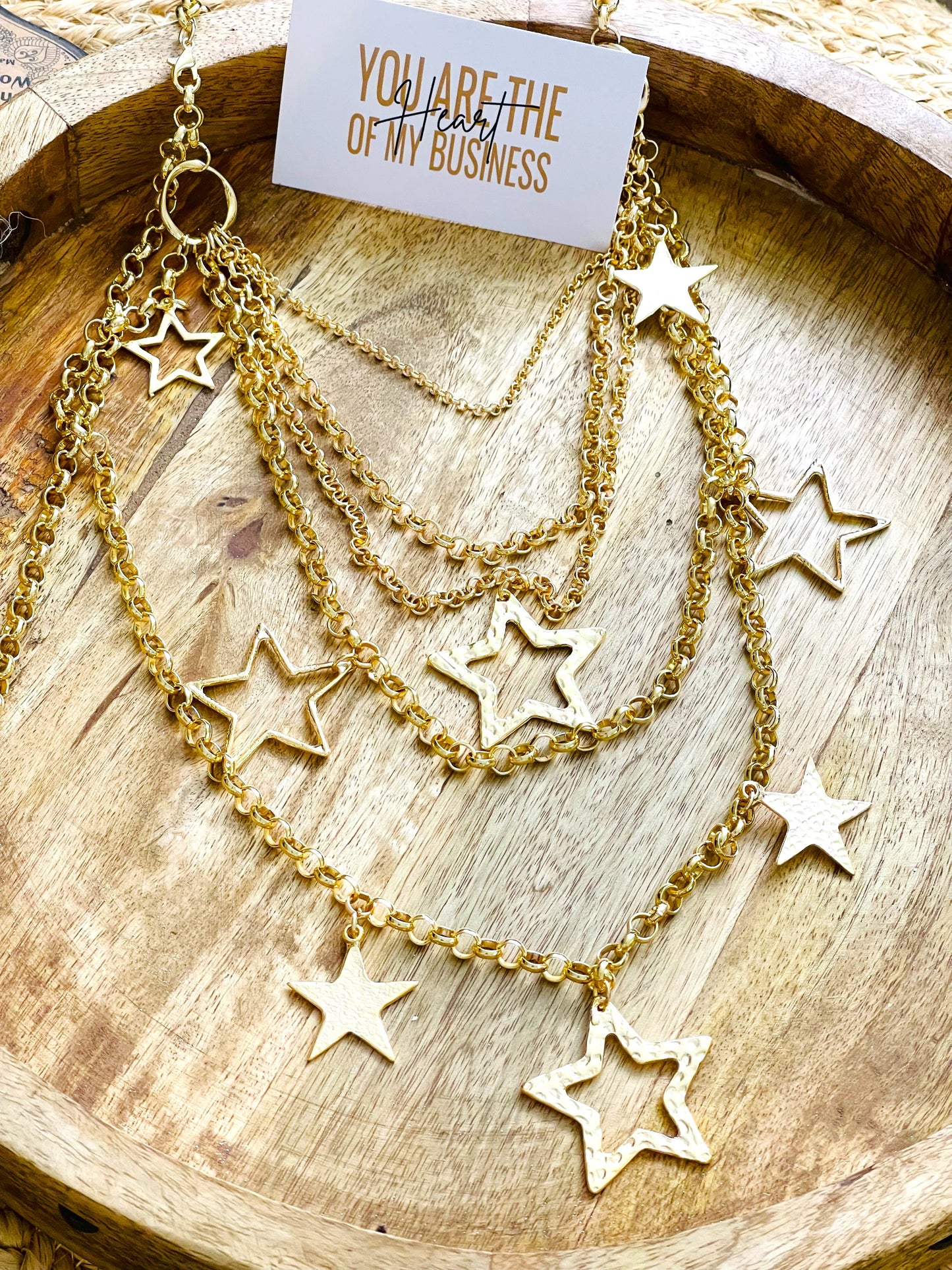 Turkish Star Multilayer Necklace