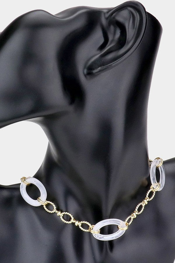 Oval Necklace