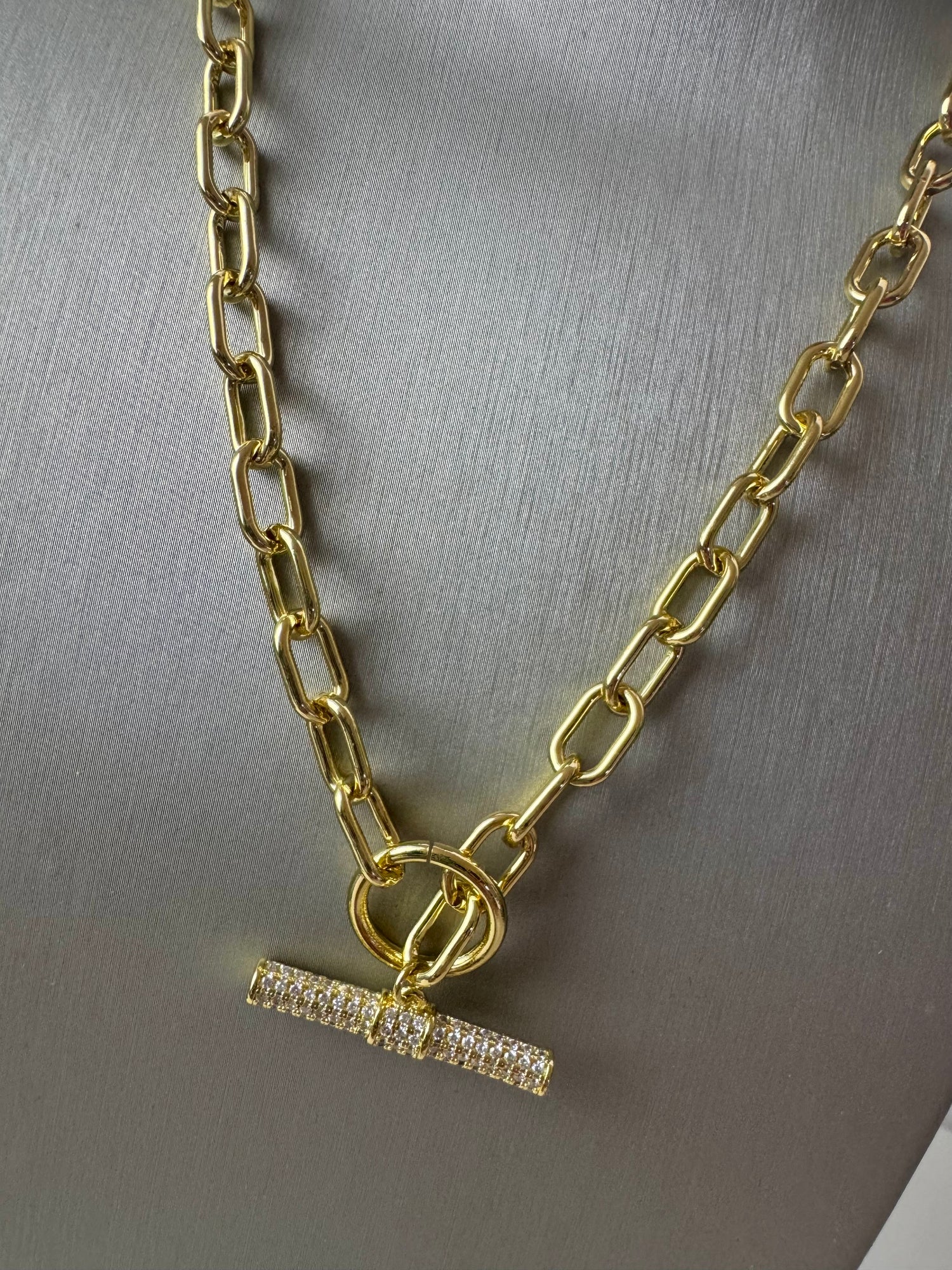 Galia Chain/Golden Zirconia
