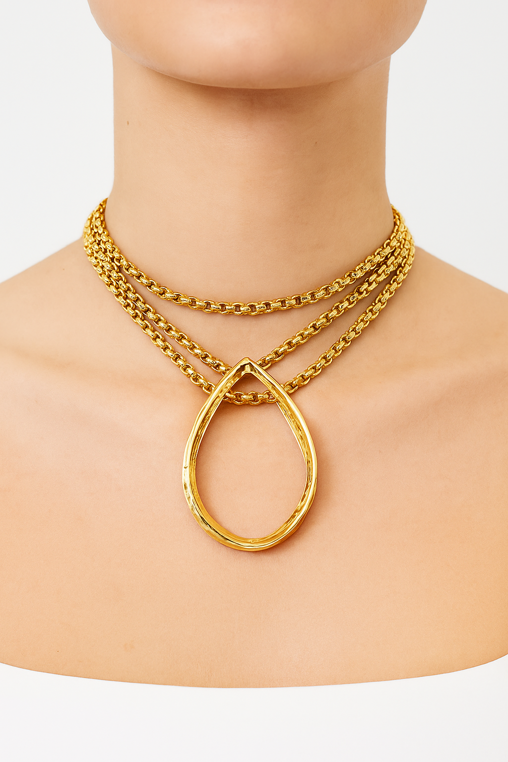 Spider Necklace/Gold