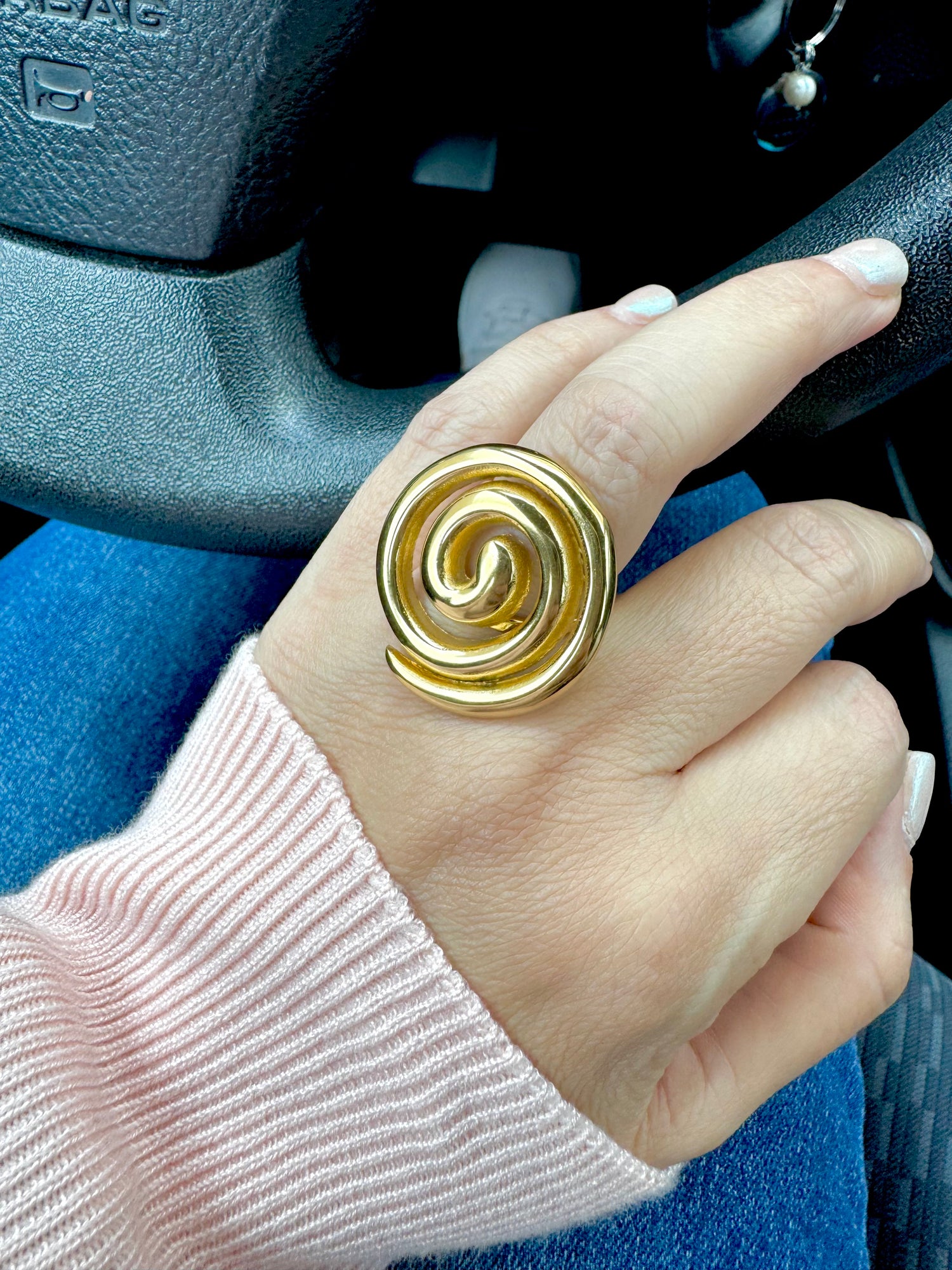 Spiral Ring - Gold
