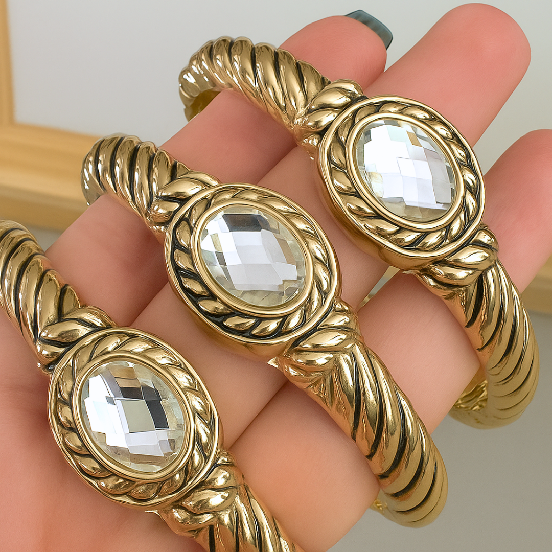 Alison pulsera- Dorada