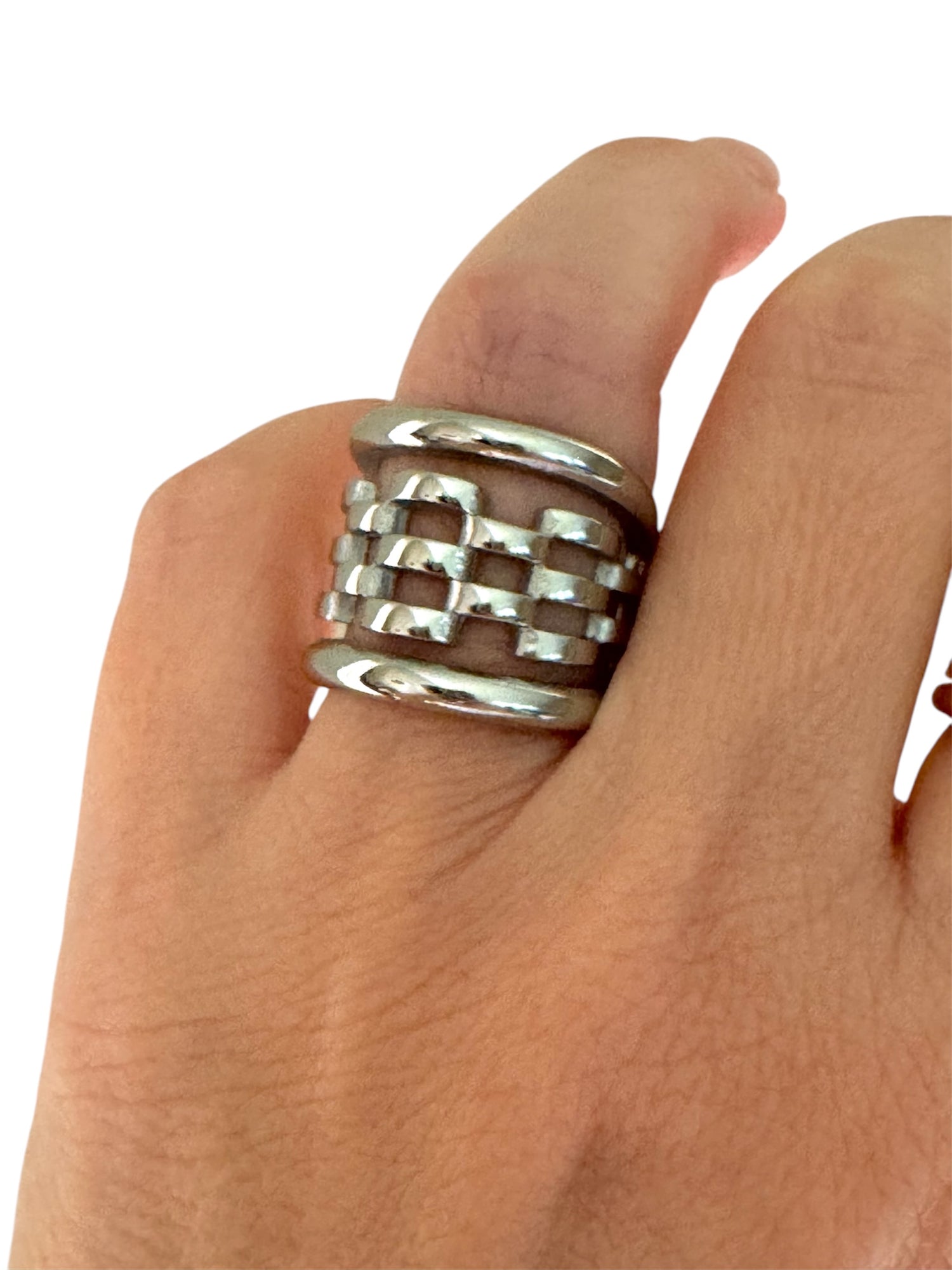 Moroccan Ring - Silver