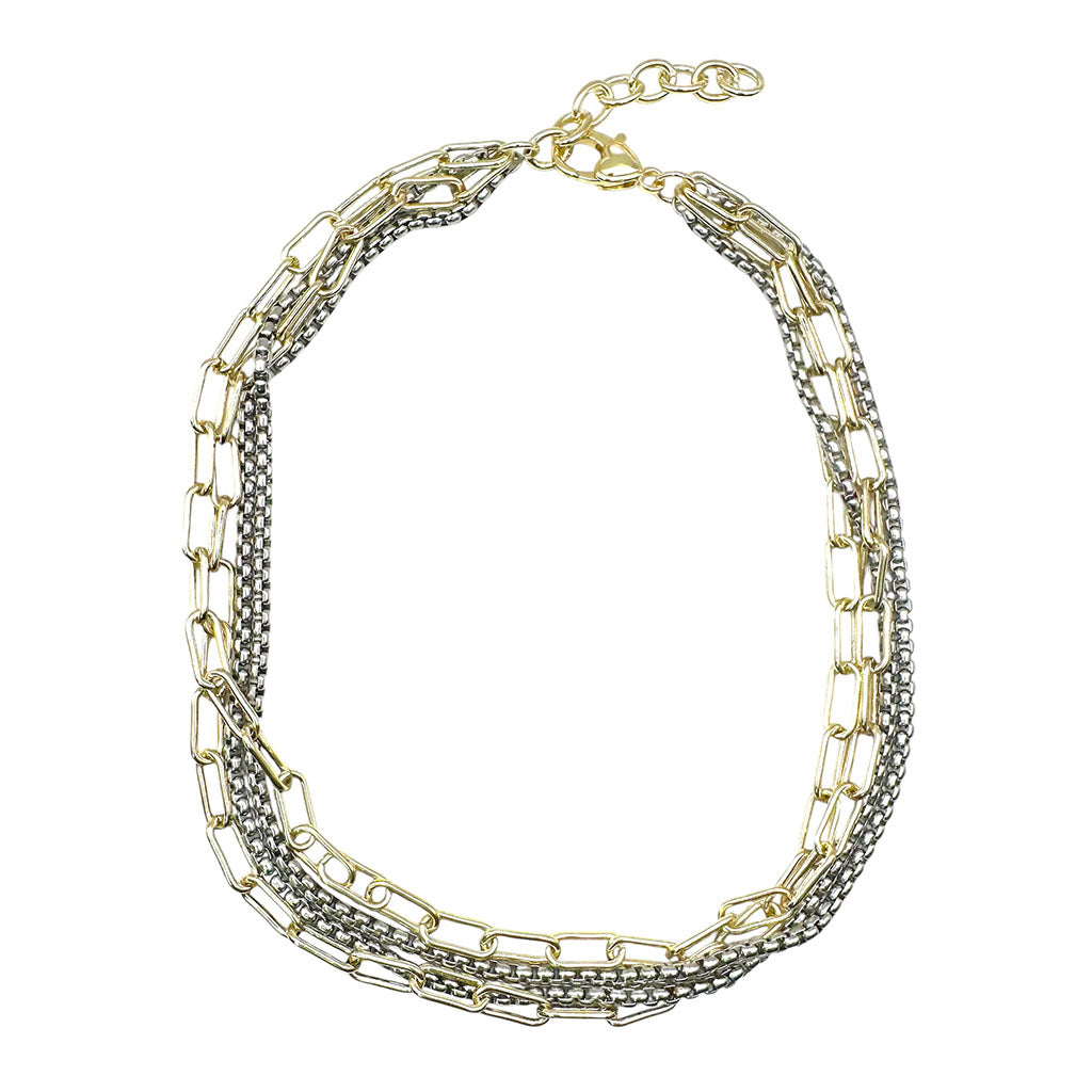 Paper Clip - Collar Multilayer