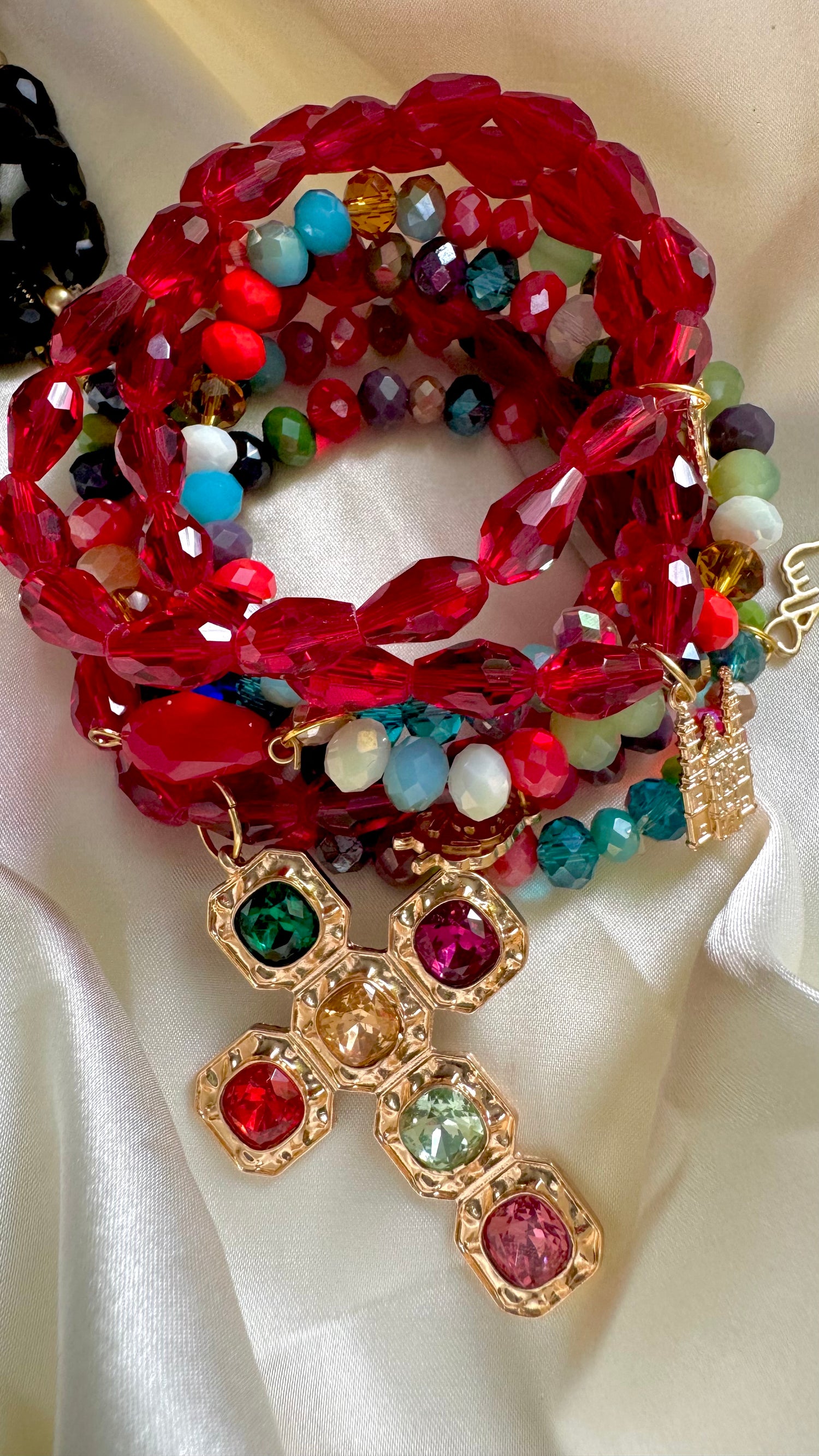 Noemi - Pulsera Cristal Checo