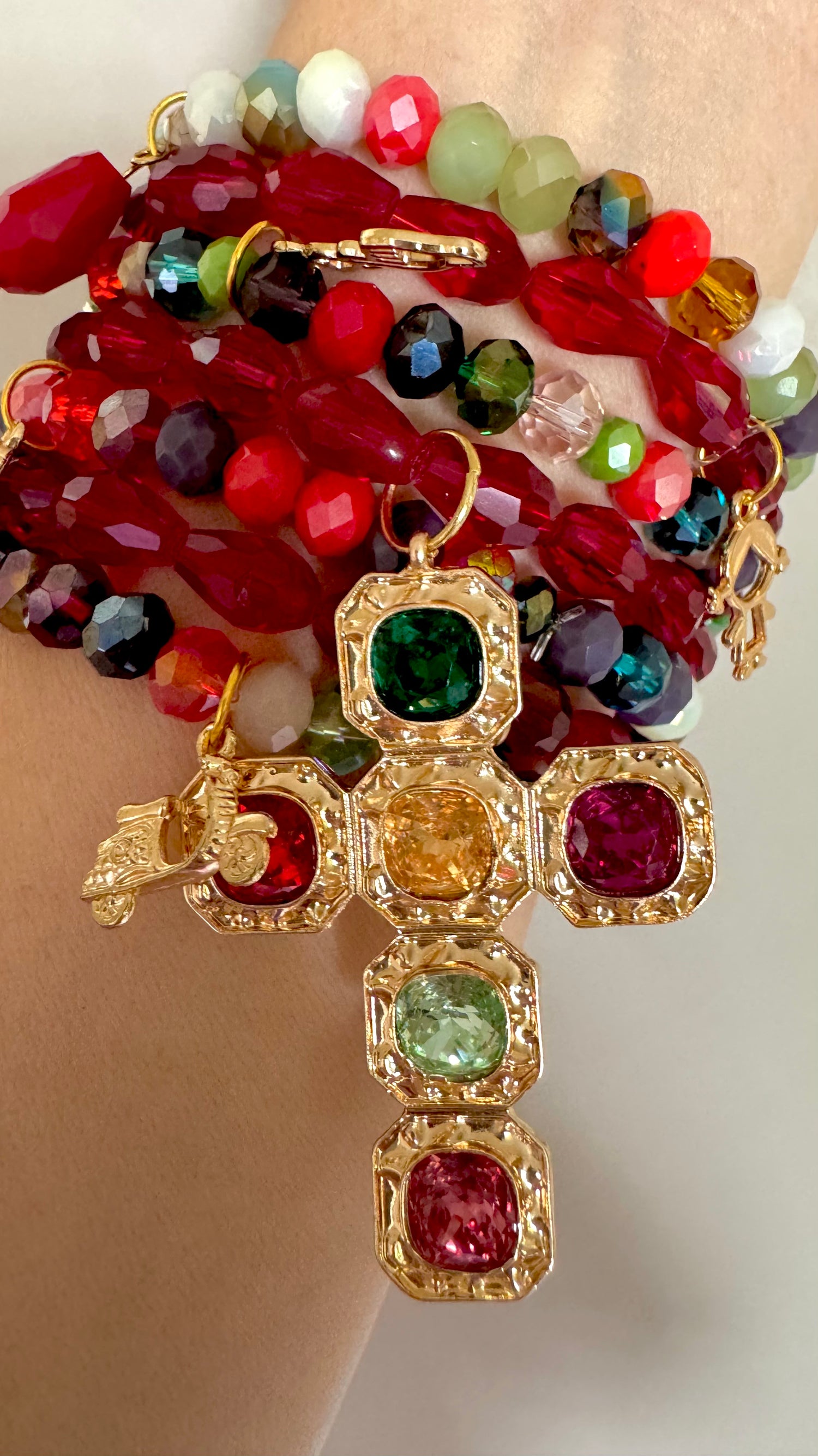 Noemi - Pulsera Cristal Checo