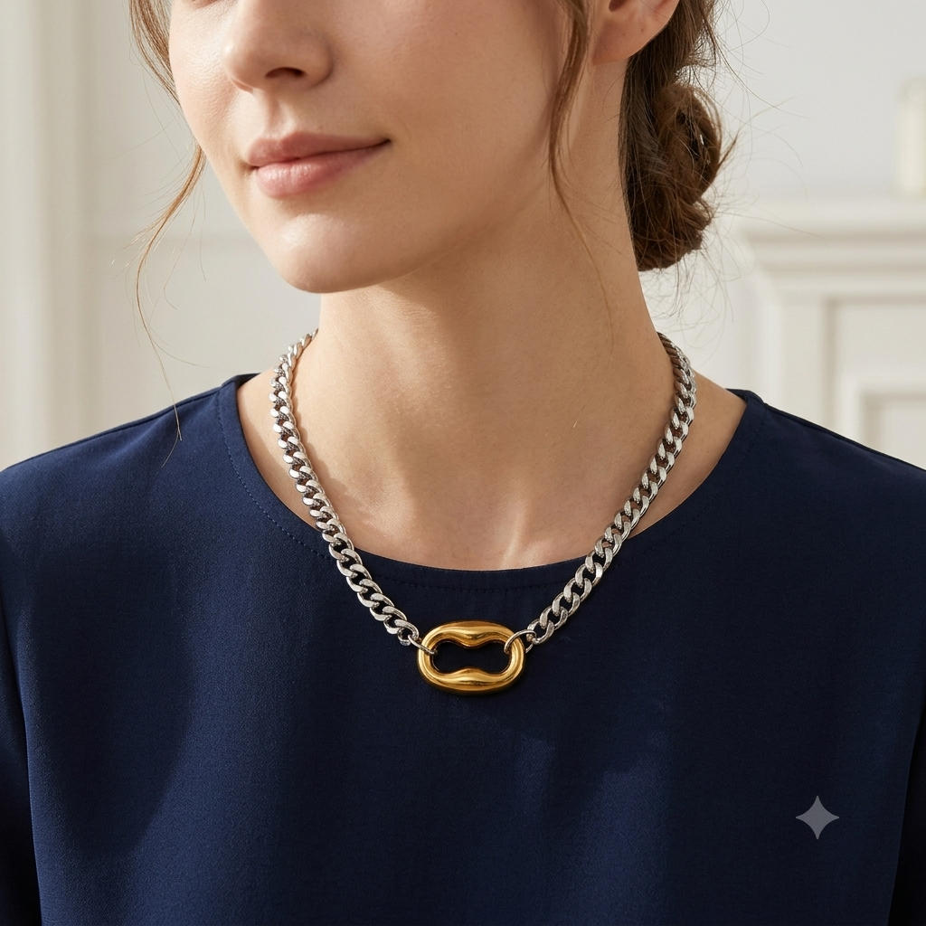 Chunky Chain | Doble Tono