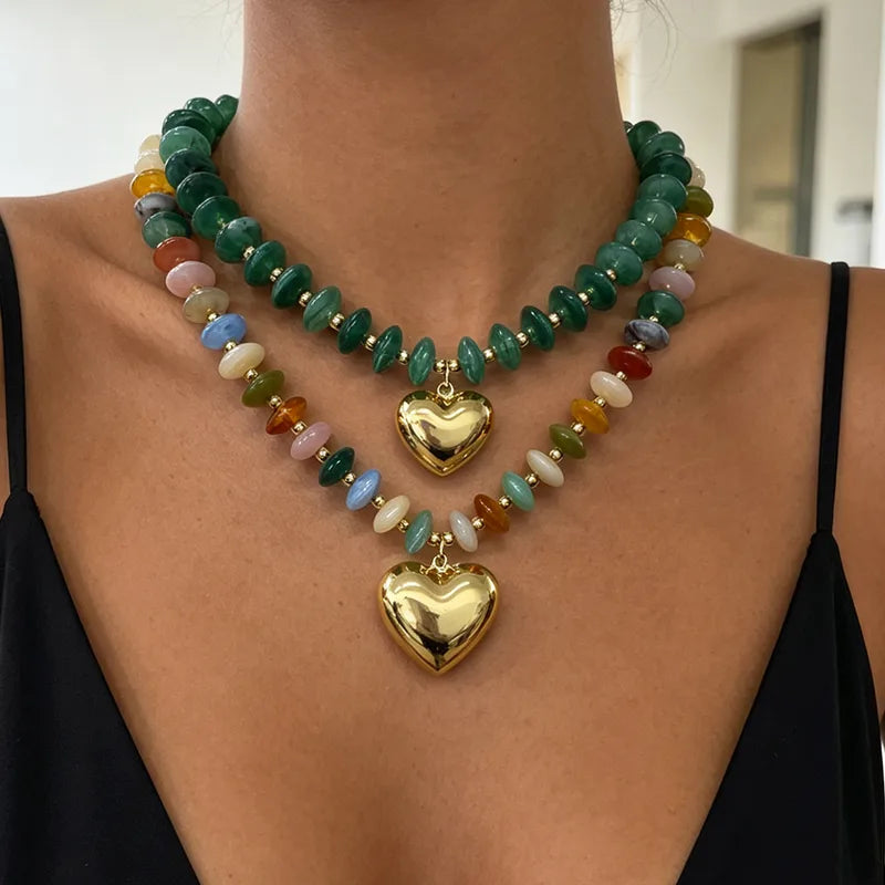 Mireya- Heart Necklace