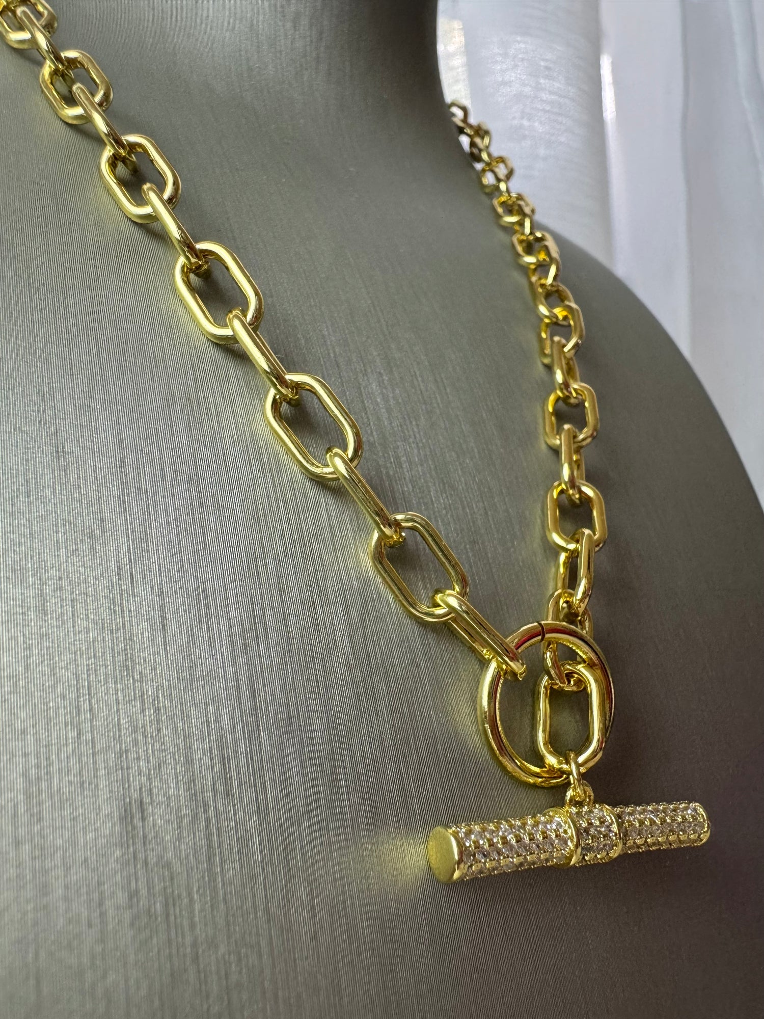 Galia Chain/Golden Zirconia