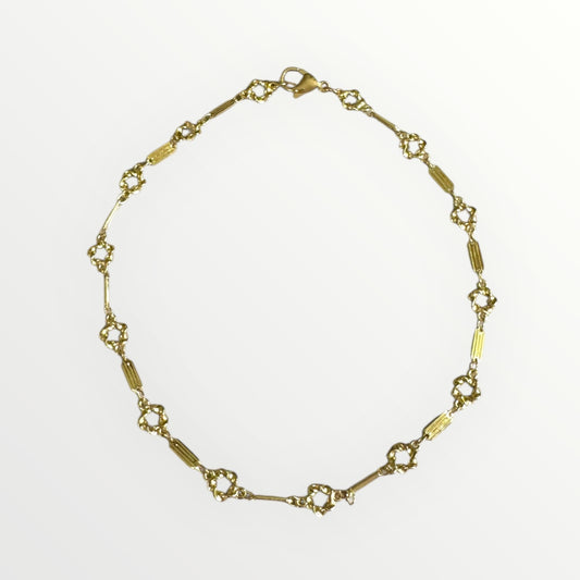 Karen-cadena dorada 14k Oro Laminado