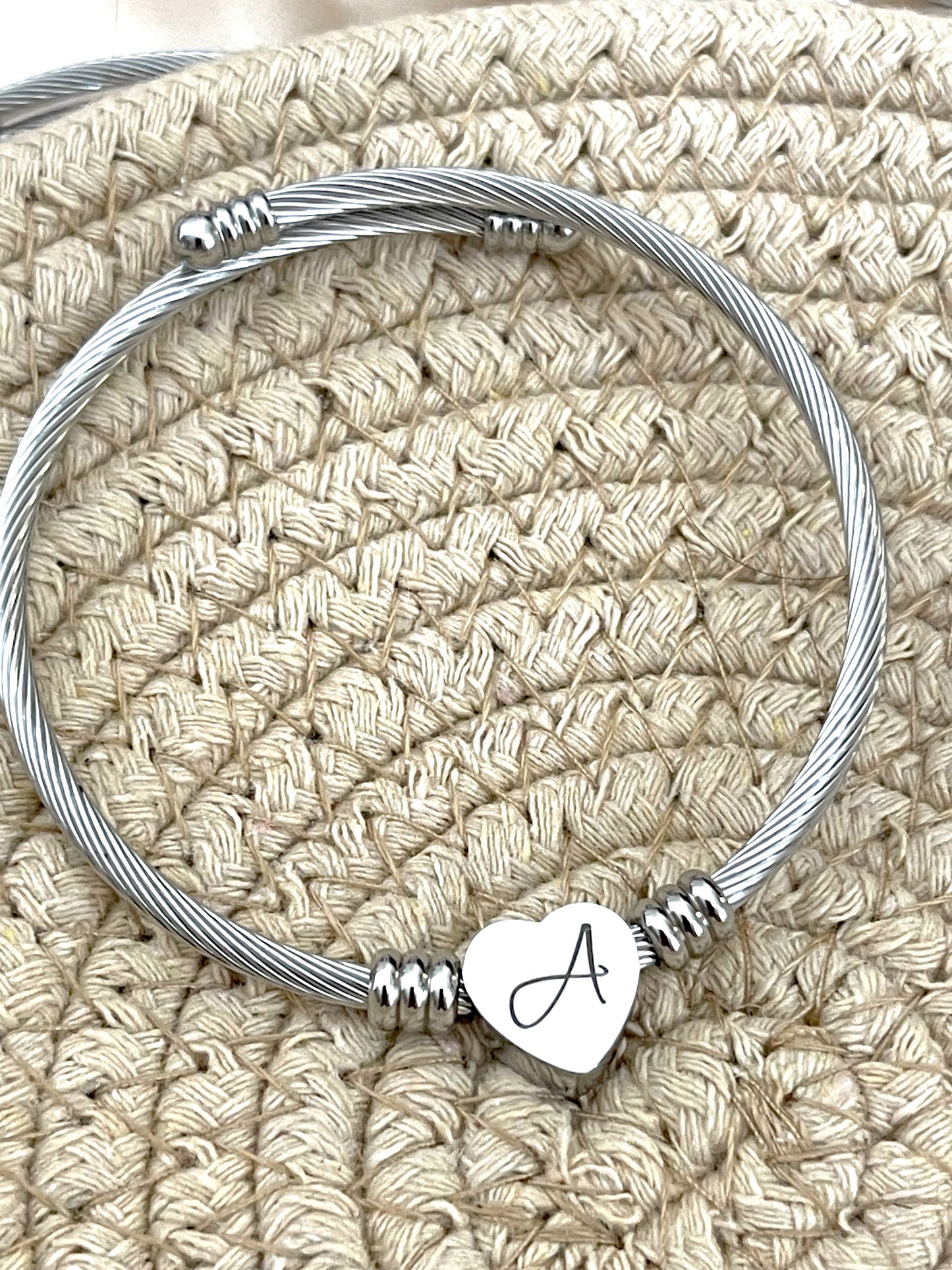 Initial Letter Bracelet