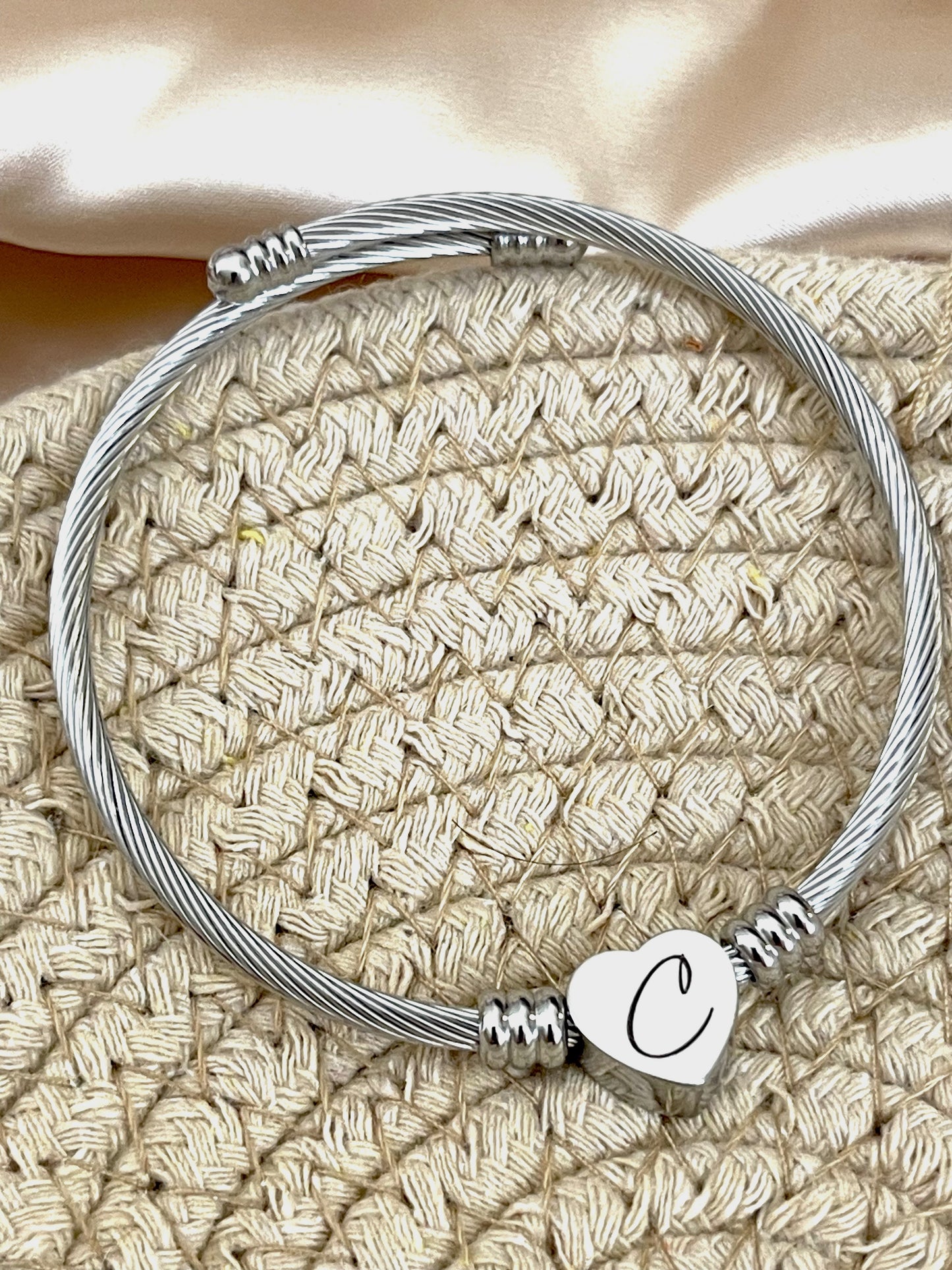 Initial Letter Bracelet