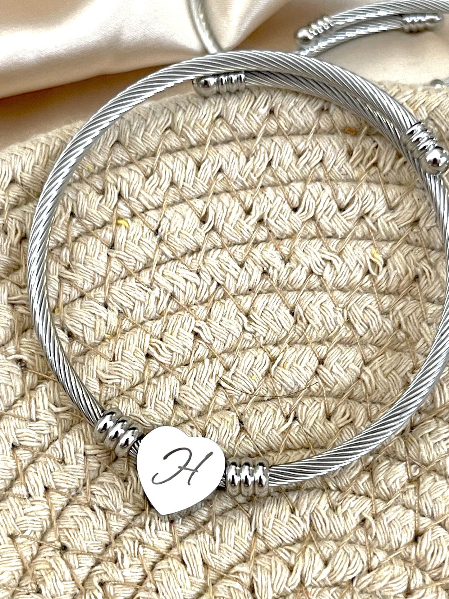 Initial Letter Bracelet