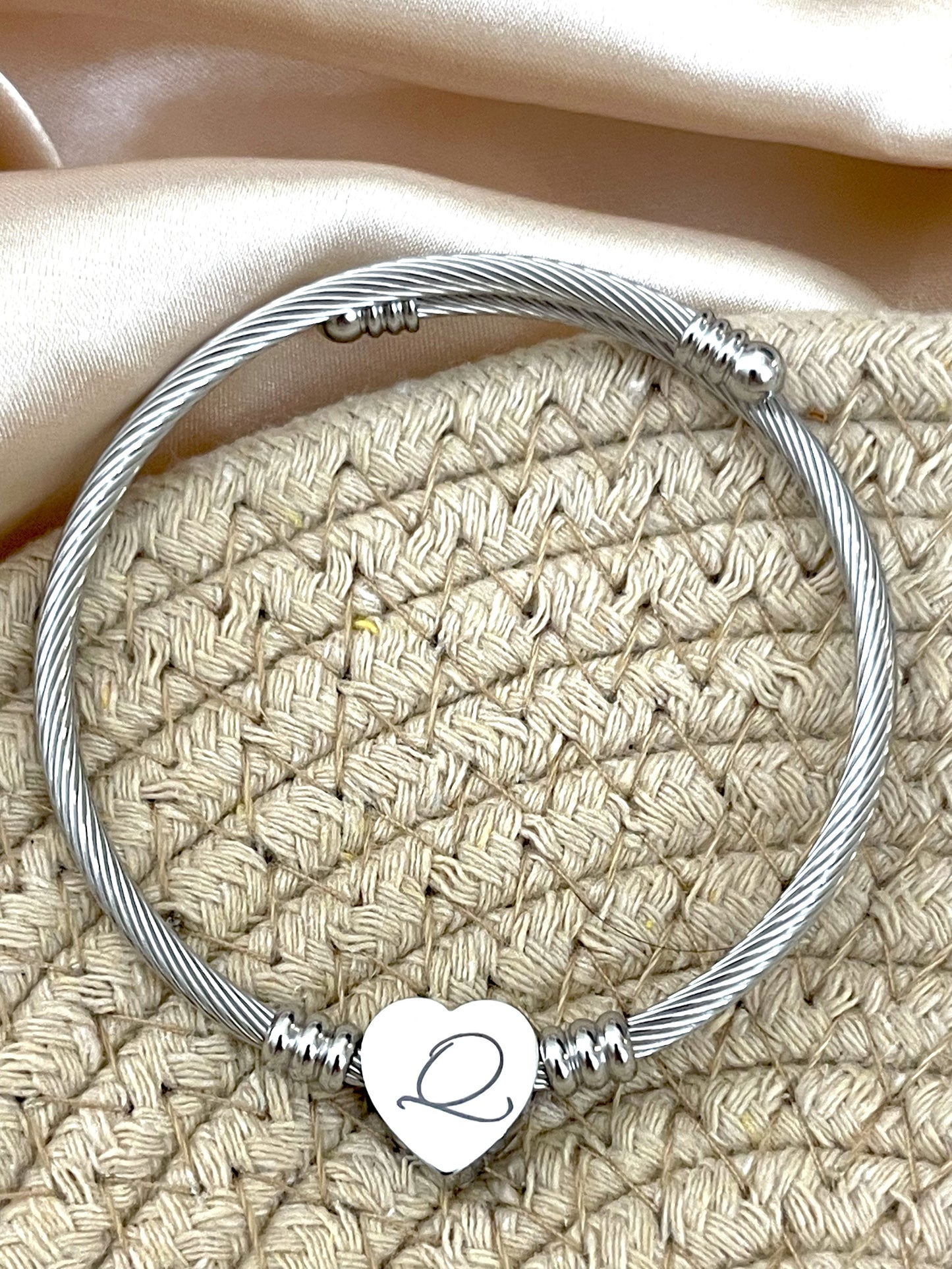 Initial Letter Bracelet