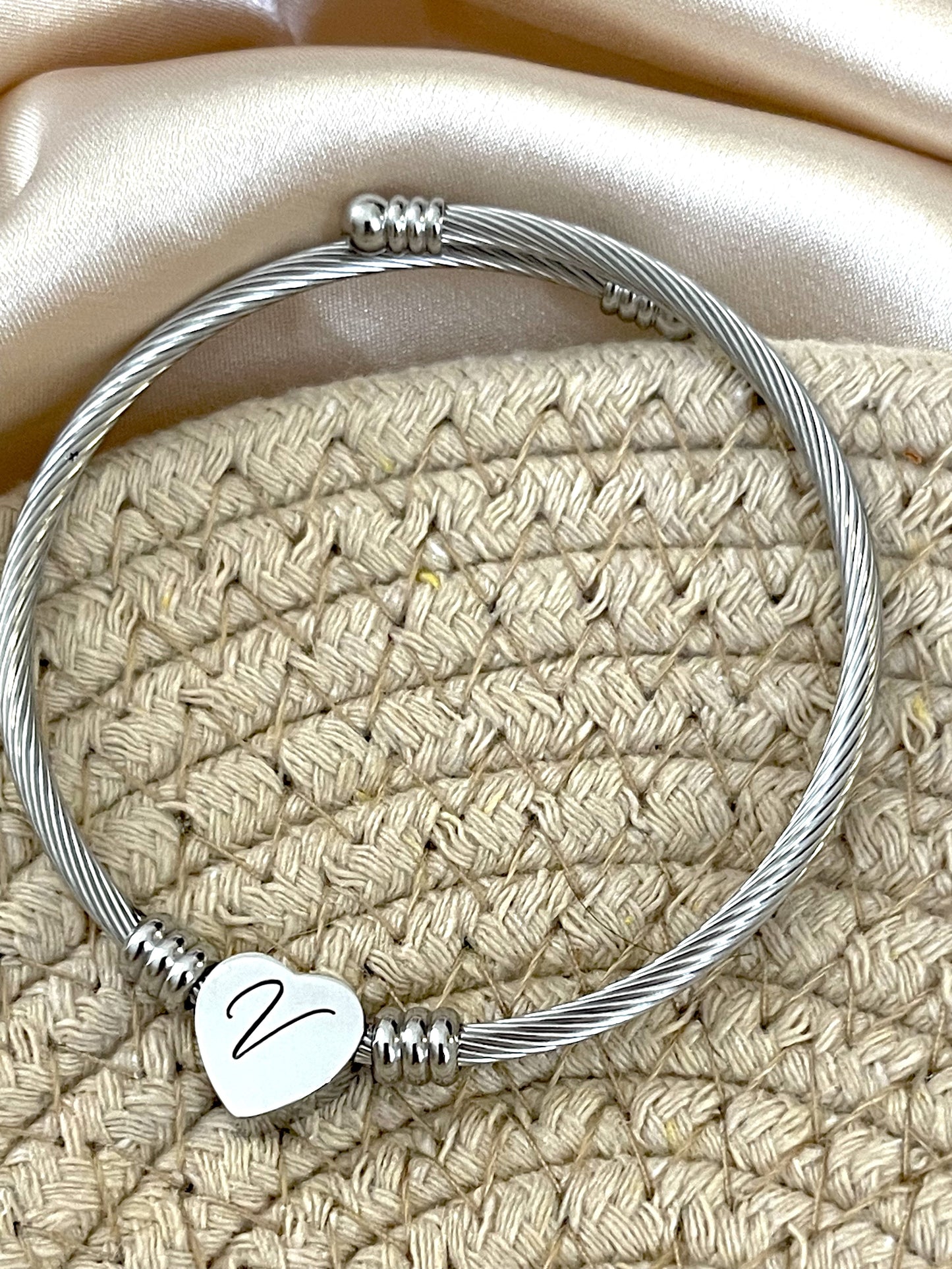 Initial Letter Bracelet