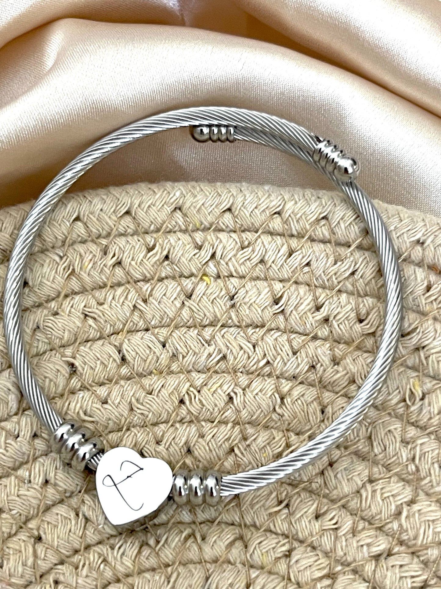 Initial Letter Bracelet