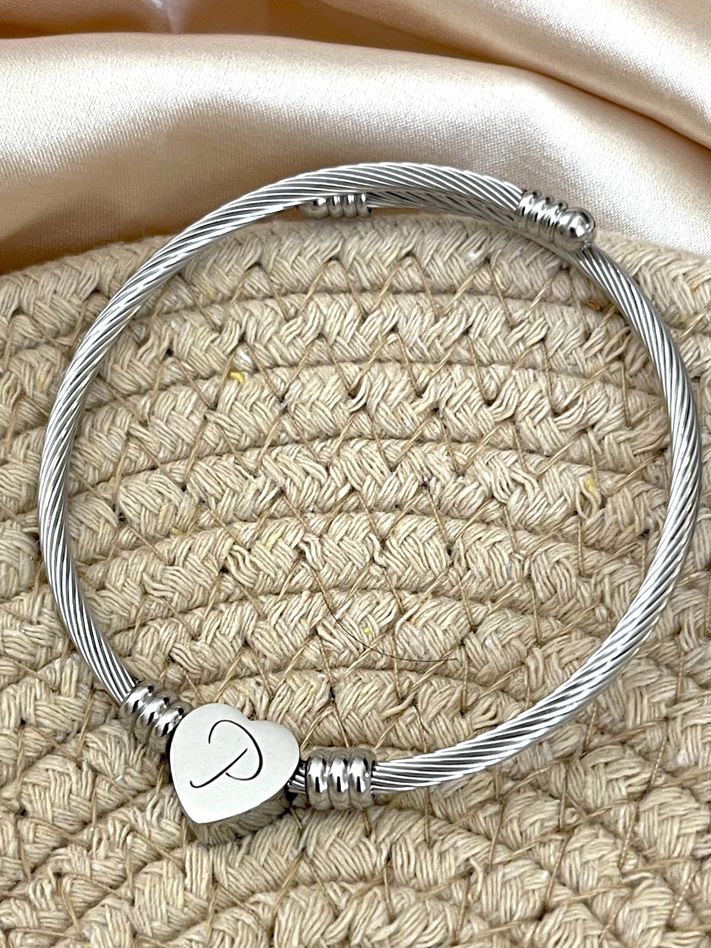 Initial Letter Bracelet