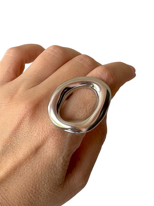 Sortija Atemporal- Silver Stainless Steel