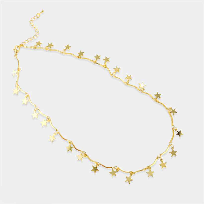 Stars Chain/ Golden and Silver