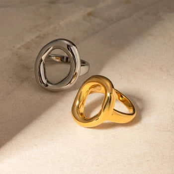 Sortija Atemporal- Silver Stainless Steel