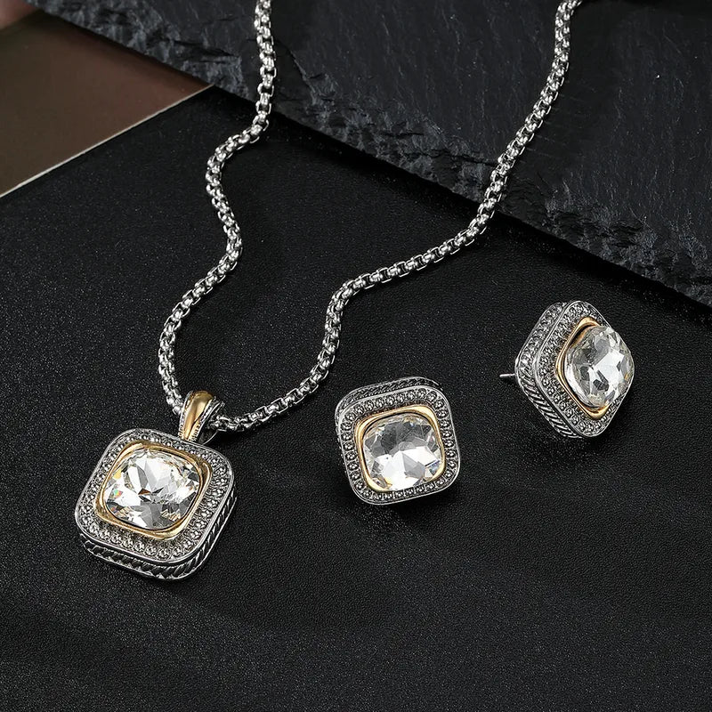 Set Emily - Incluye Cadena y Aretes