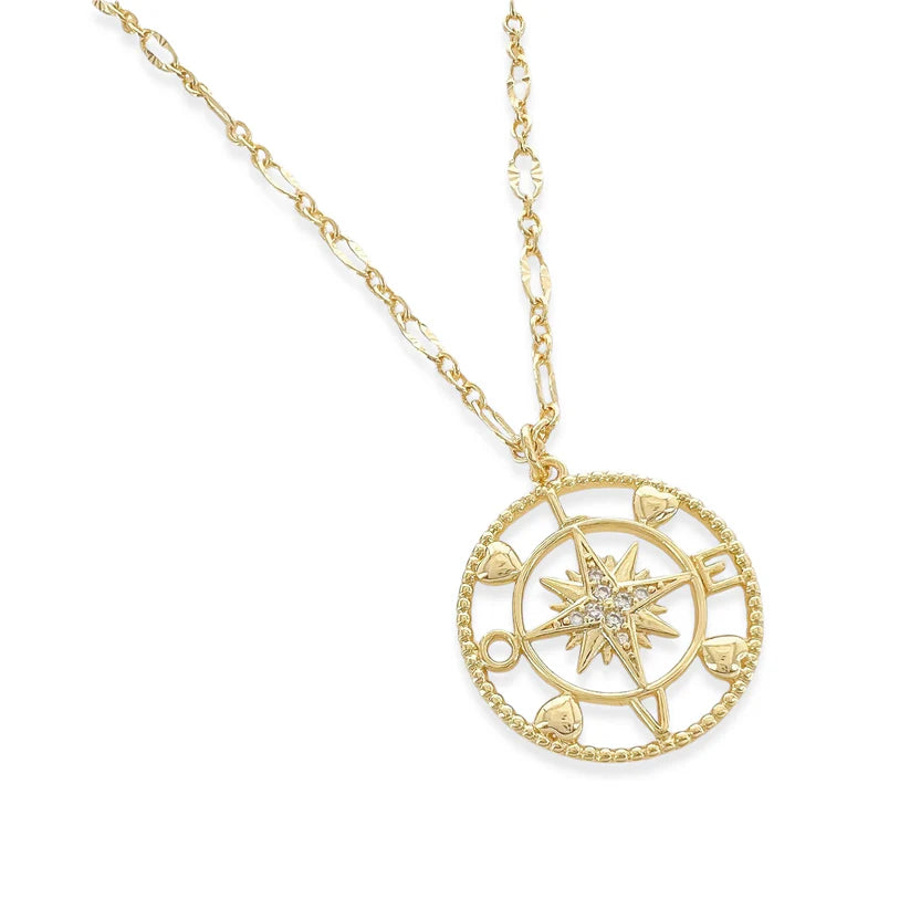 Love Medallion Chain- 18K Gold Plated