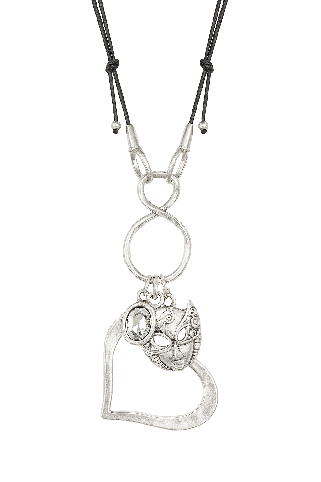 Liam Heart Necklace-Bliss Collection