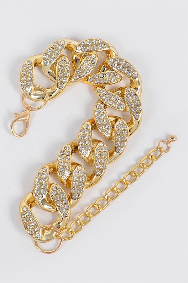 Stone Chain Bracelet