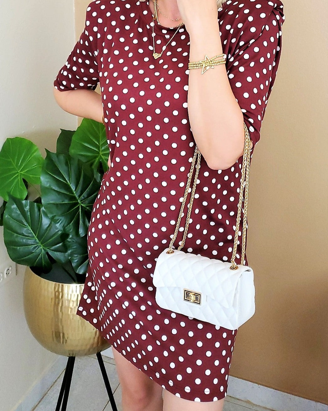 Polka dot dress
