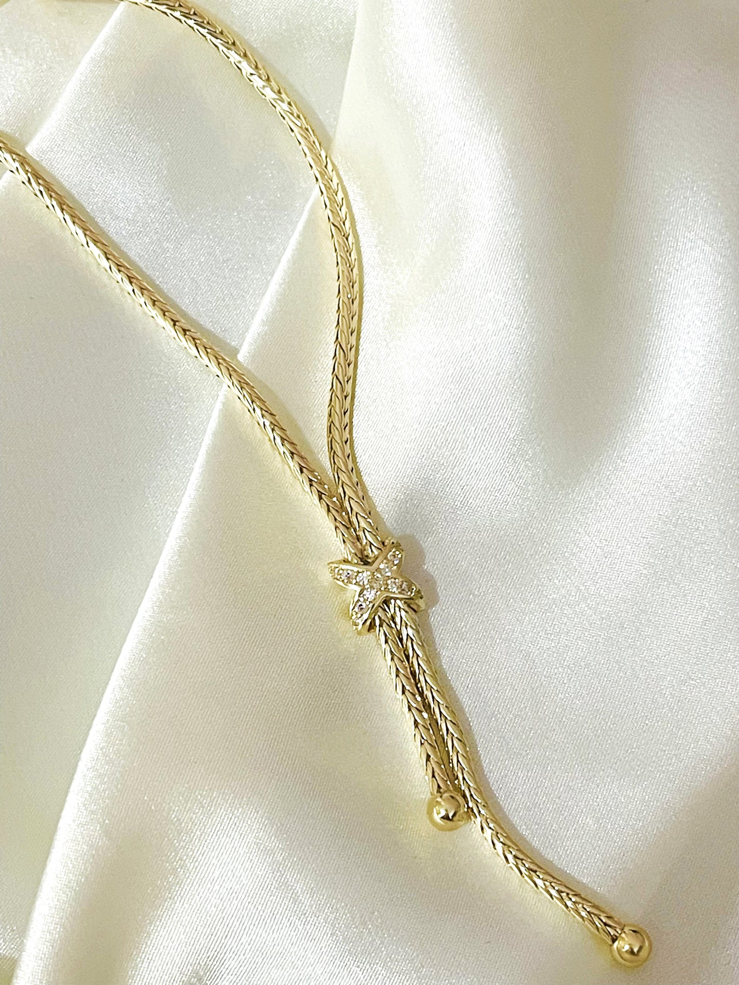 Cadena/ Dorada y Plata-X Chain