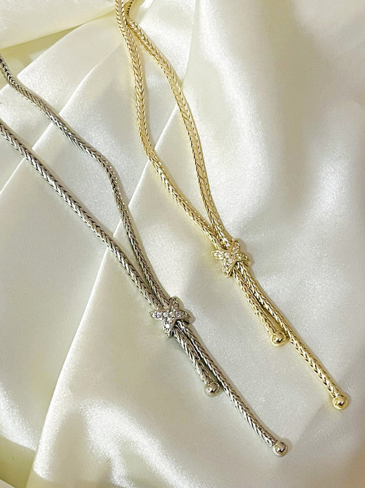 Cadena/ Dorada y Plata-X Chain
