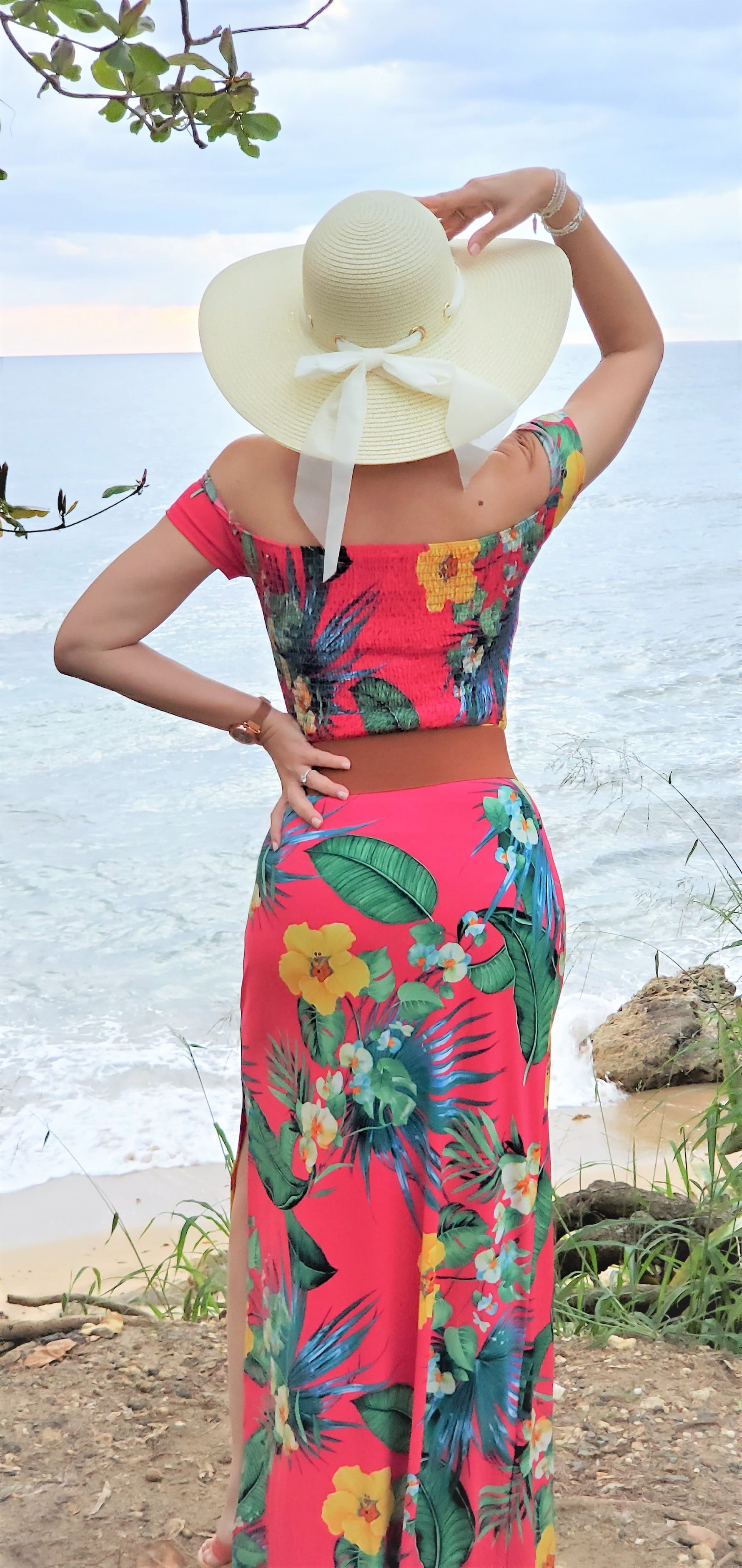azores maxi dress Azores Smocked Maxi by Cynthia Rowley