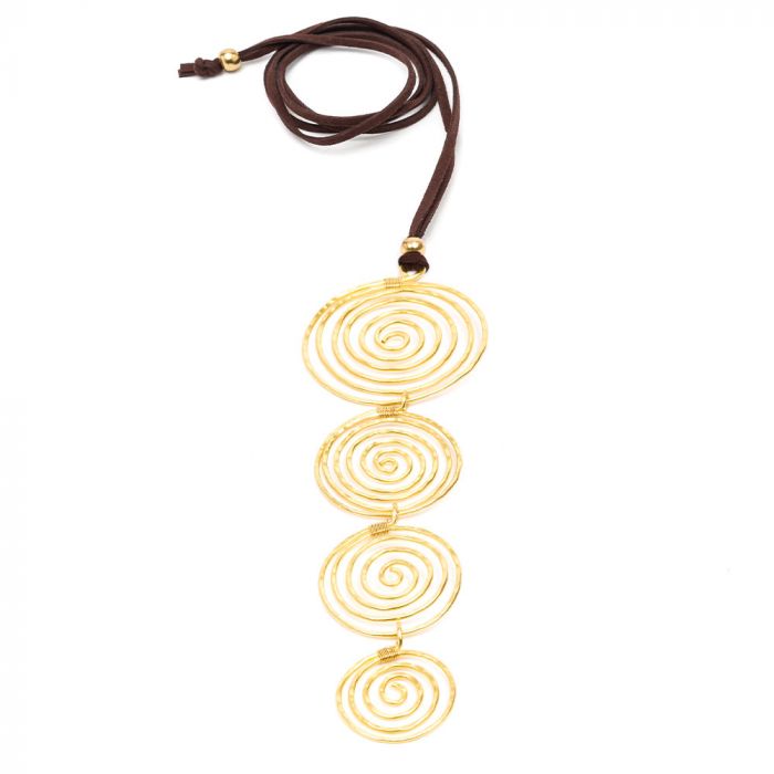 4 Spiral Pendant