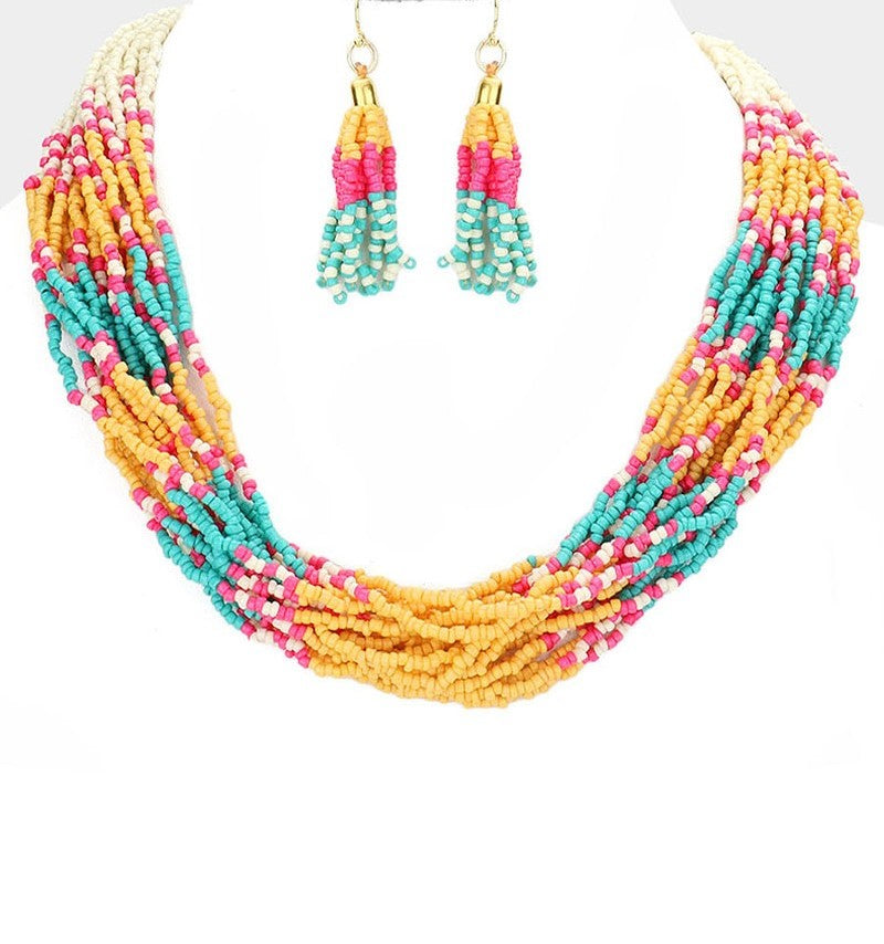 Multi Indian Necklace