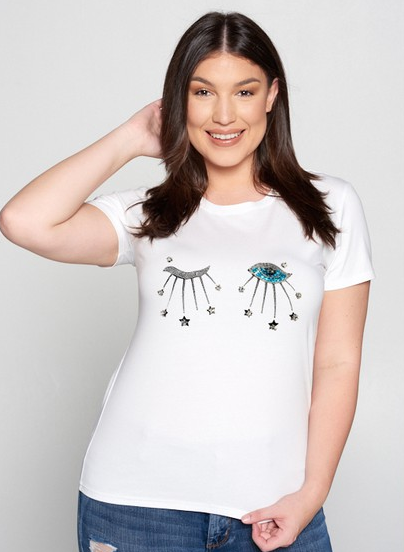 Graphic Plus Fashion Tee